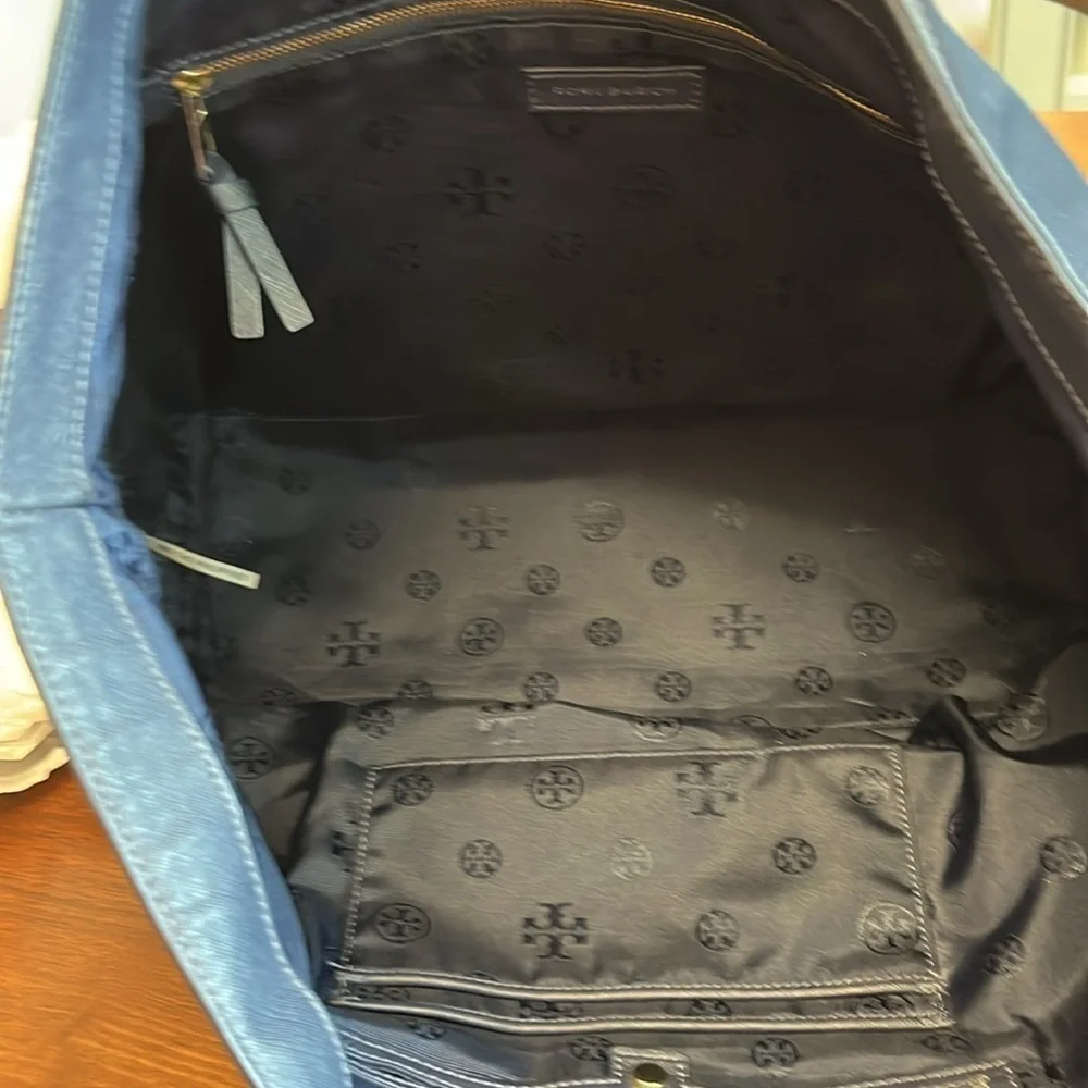 Tory Burch Navy Tote
